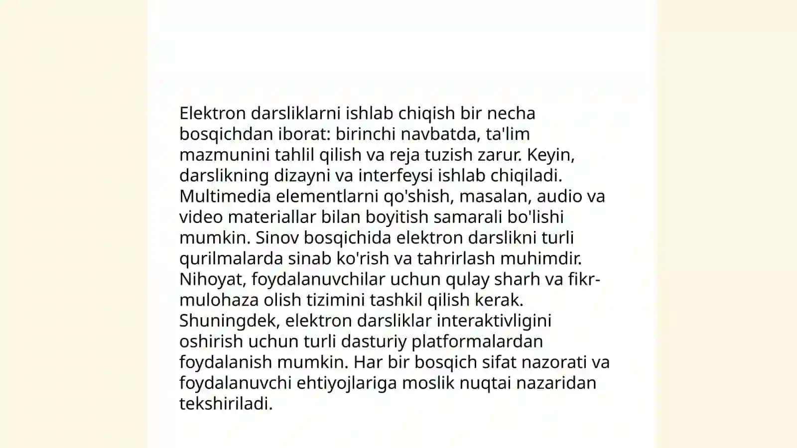 Zamonaviy taʼlim resurslarini yaratish texnologiyalari 4