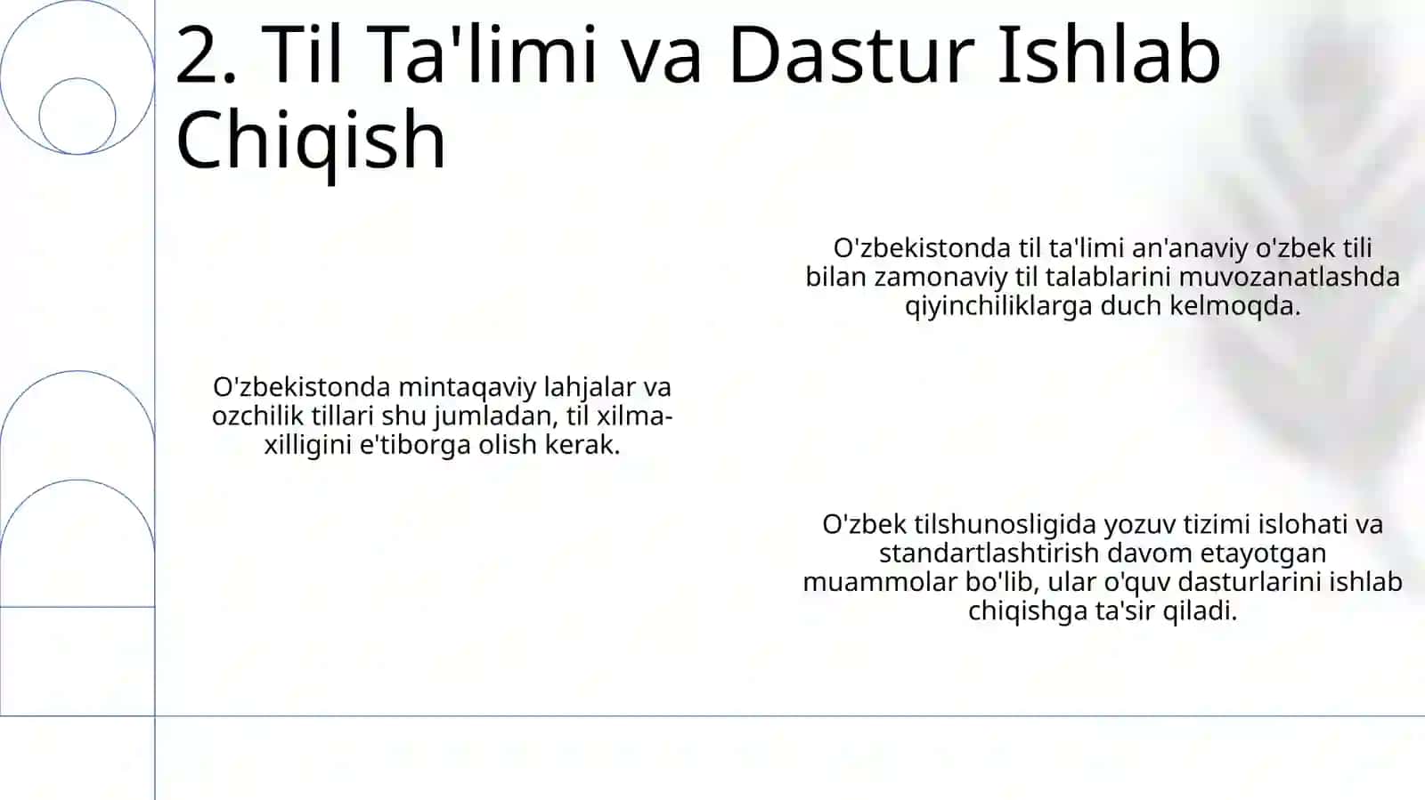 Ózbek tilshunosligida yozuv masalalari 4