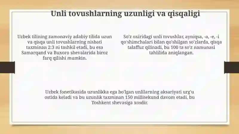 Zamonaviy oʻzbek adabiy tili vokalizmi 4