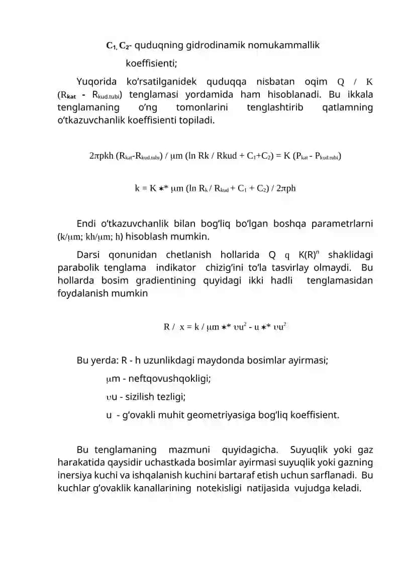 Quduqlar hisoboti 4