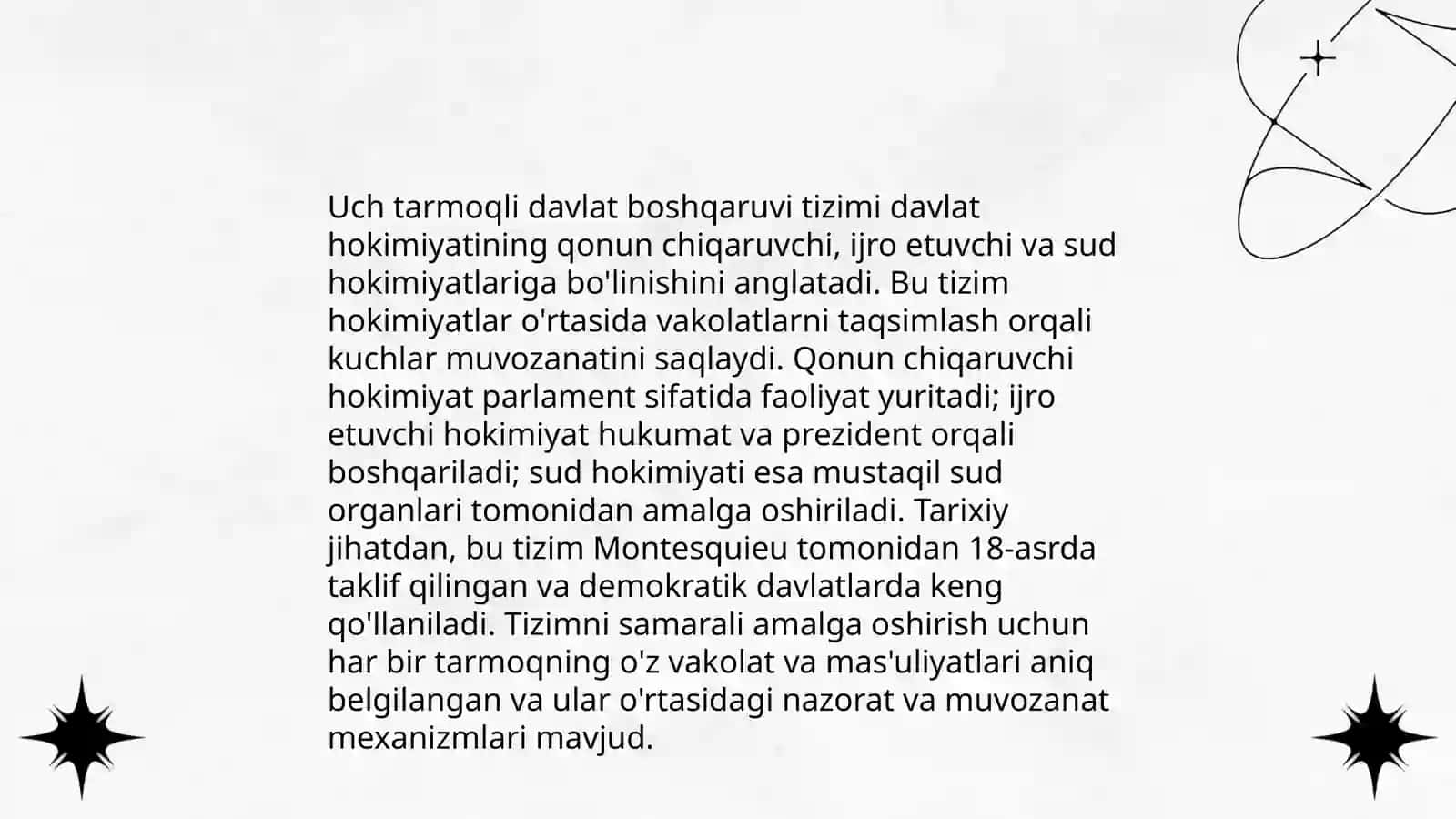 Mustaqillik yillarida Davlat boshqaruvi tizimida amalga oshirilgan islohatlar 4