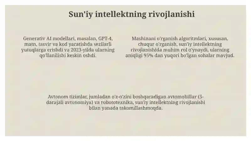 Texnikvositalarning rivojlantirishtendensiyalari 4
