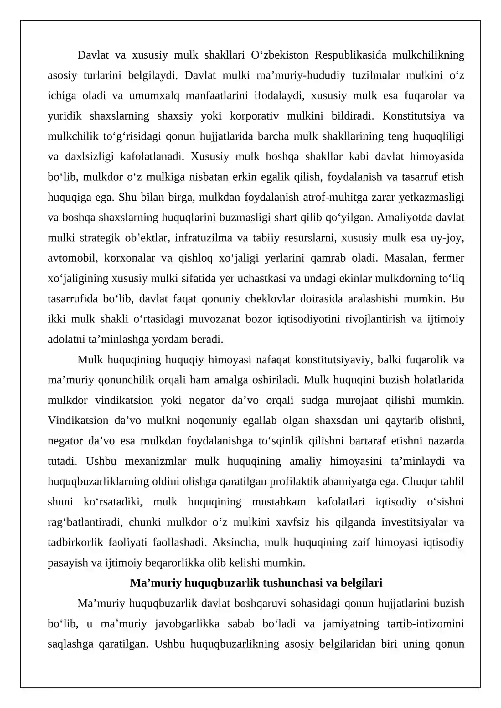 Mulkka tajovuz qiluvchi ma’muriy huquqbuzarliklar tarkibi 4