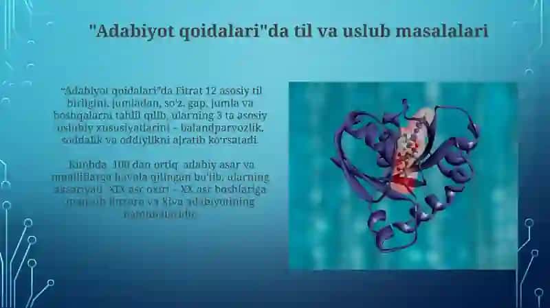 Fitratning "Adabiyot qoidalari" asari 4