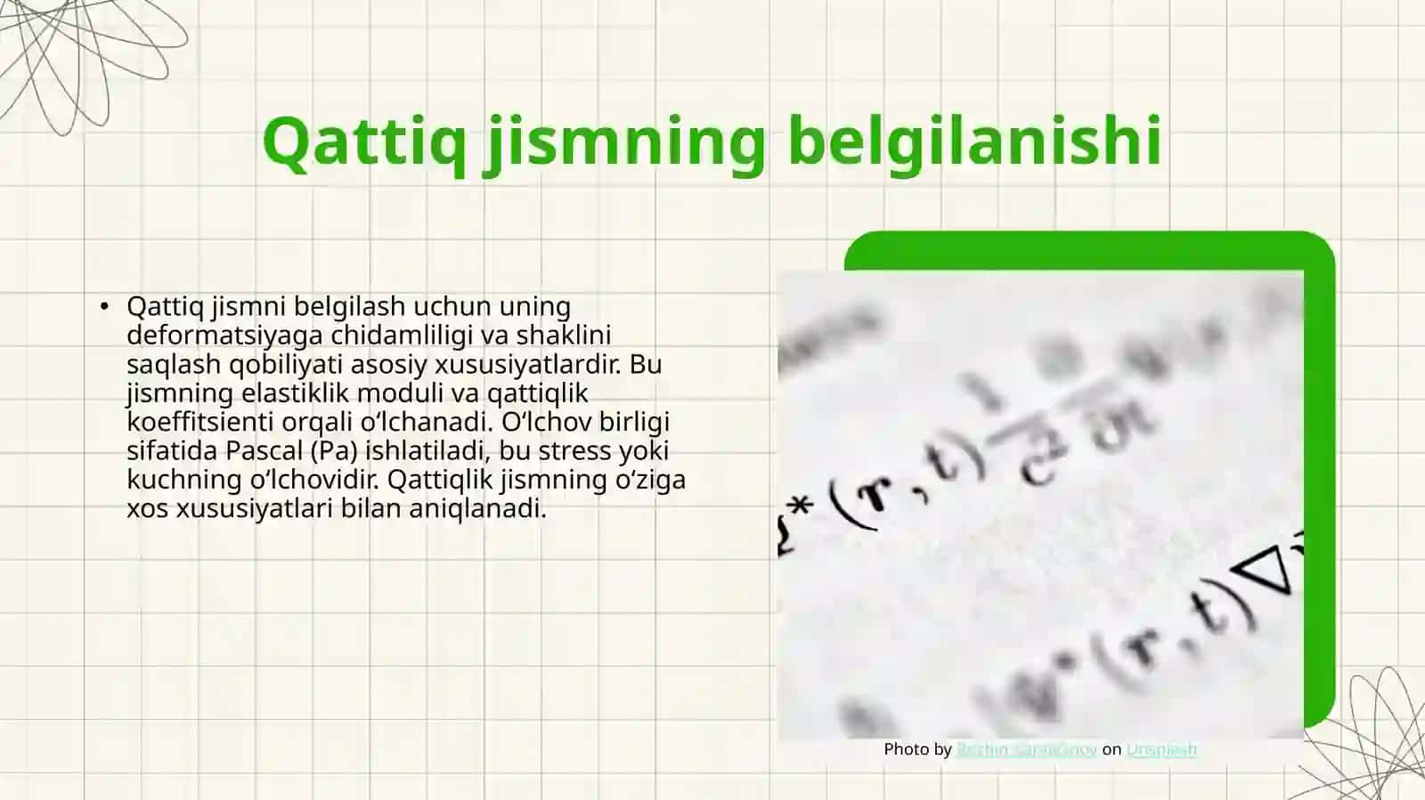 Absolyut qattiq jism tushunchasi. Qattiq jismning ilgarilanma harakati 4