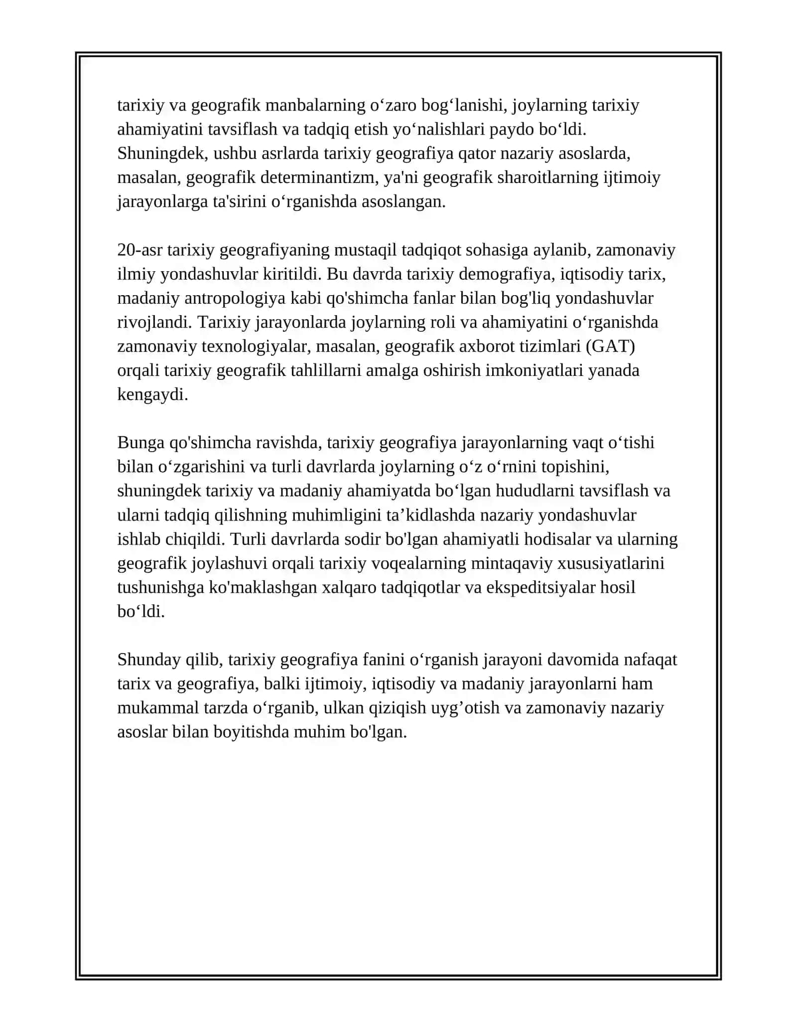 TARIXIY GEOGRAFIYANING SHAKILLANISHI VA TARAQQIYOTI 4