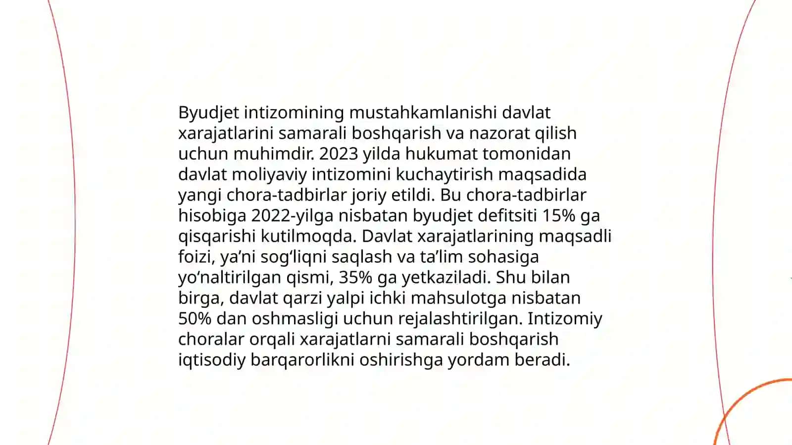 Oʻzbekiston Respublikasi byudjet tizimini isloh qilishning dolzarb muammolari 4