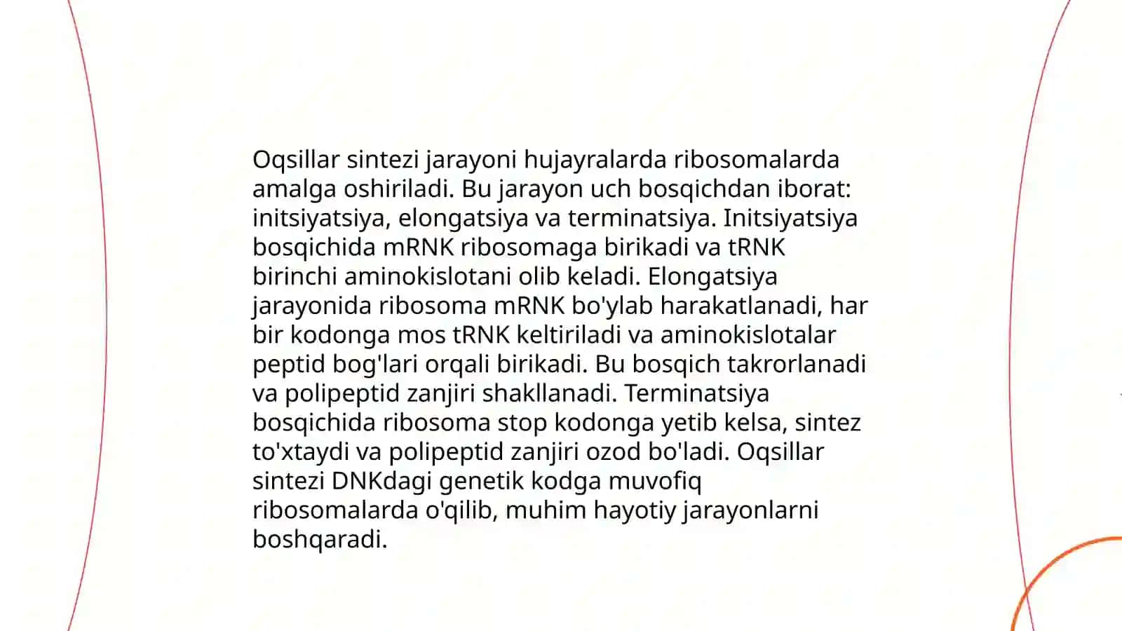Organizmda oqsillarning, yog'larning va uglevodlarning olmashishi va ularning ahamiyati 4