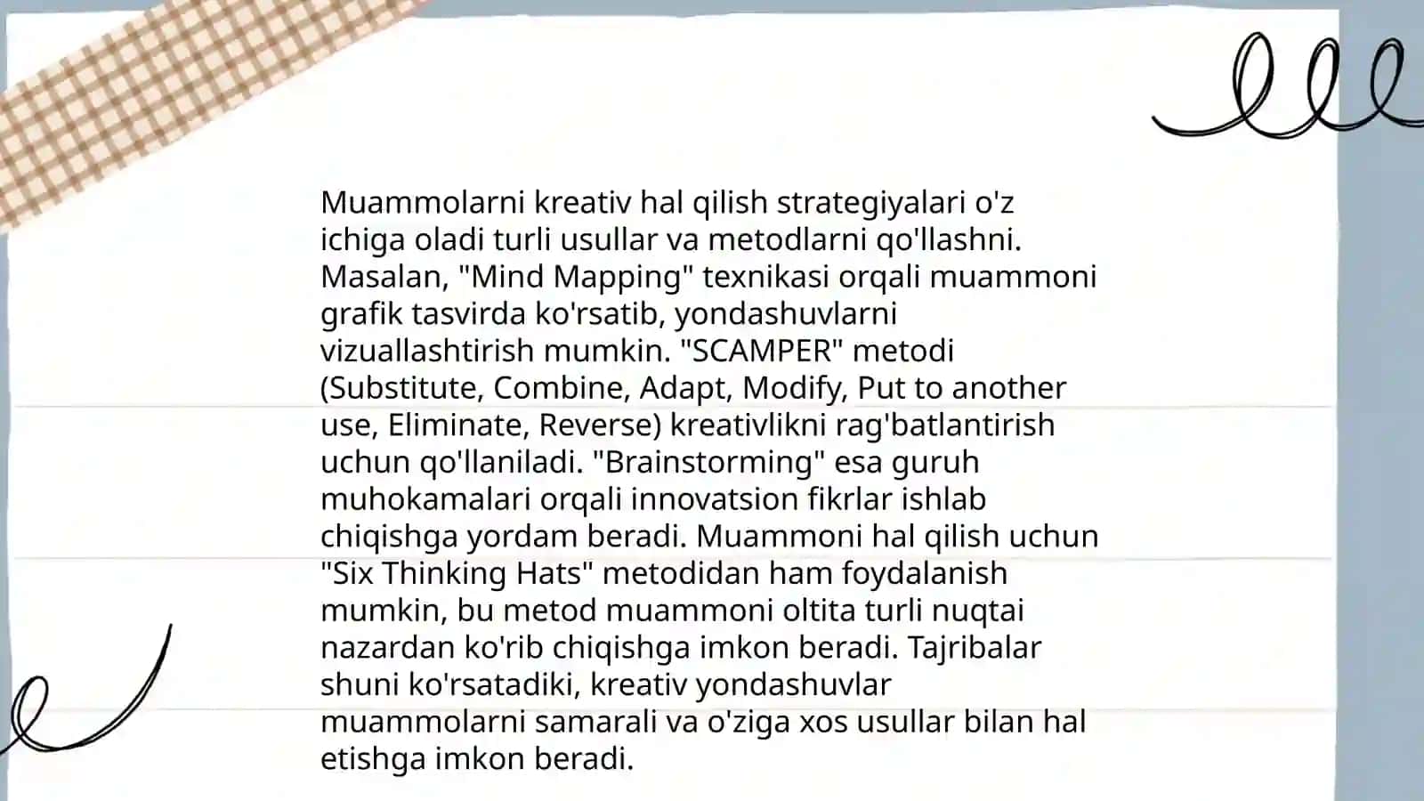 Oʻqituvchilarda kreativlikni rivojlantirish omillari.Kreativ kompetentlik 4