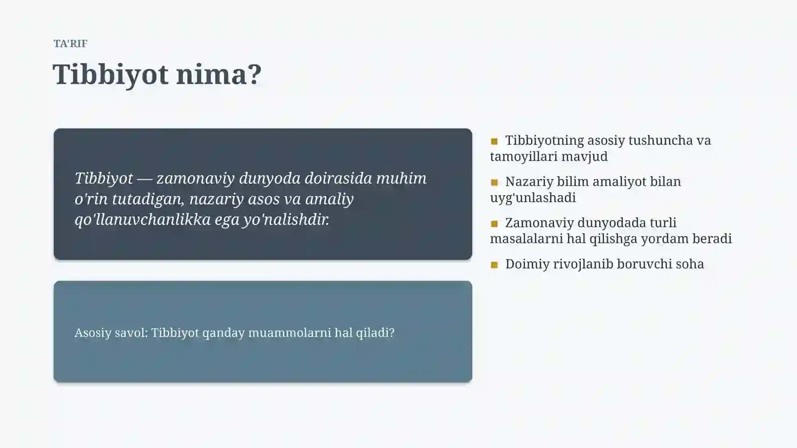 ZAMONAVIY DUNYODA 4