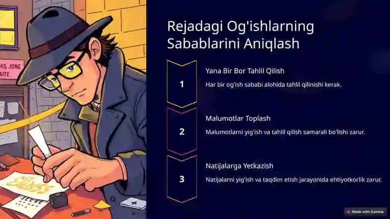 Iqtisodiy Ko'rsatkichlarning Rejalashtirilgan Miqdori va Og'ishlar 4