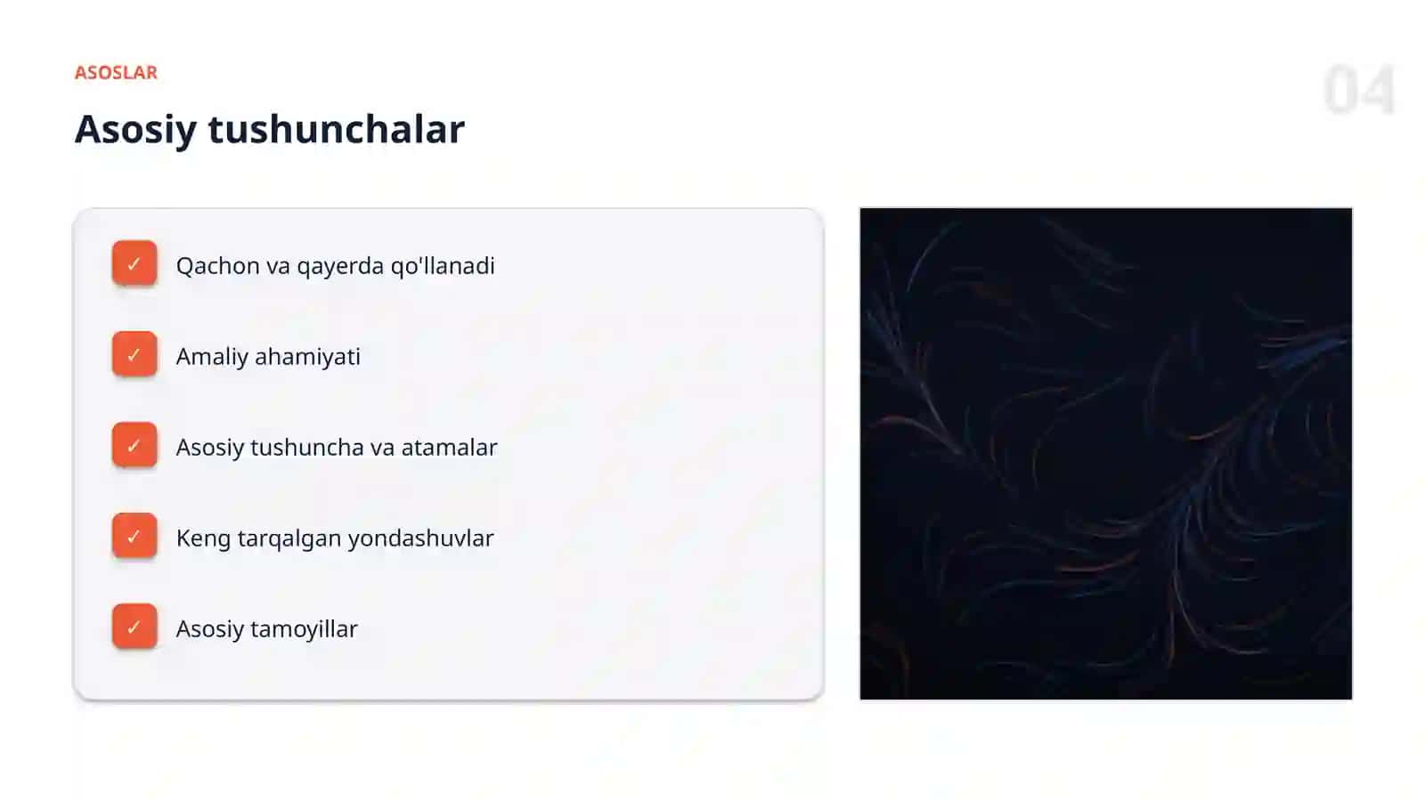 AI MA'LUMOTLAR BILAN ISHLASH 4