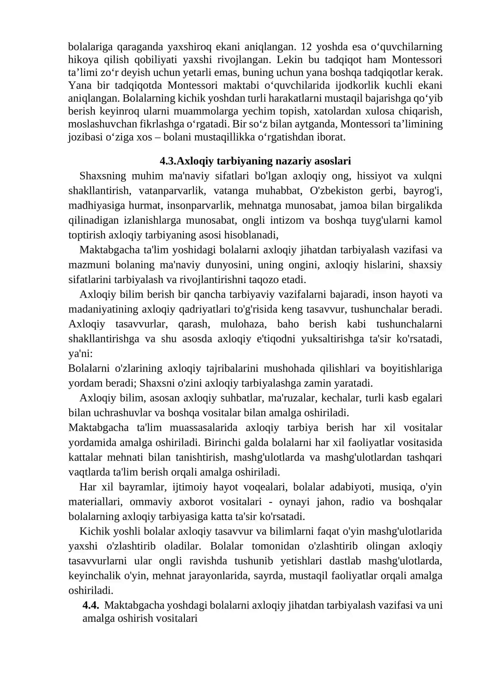Maktabgacha yoshdagi bolalarni sensor va axloqiy jihatdan tarbiyalash 4
