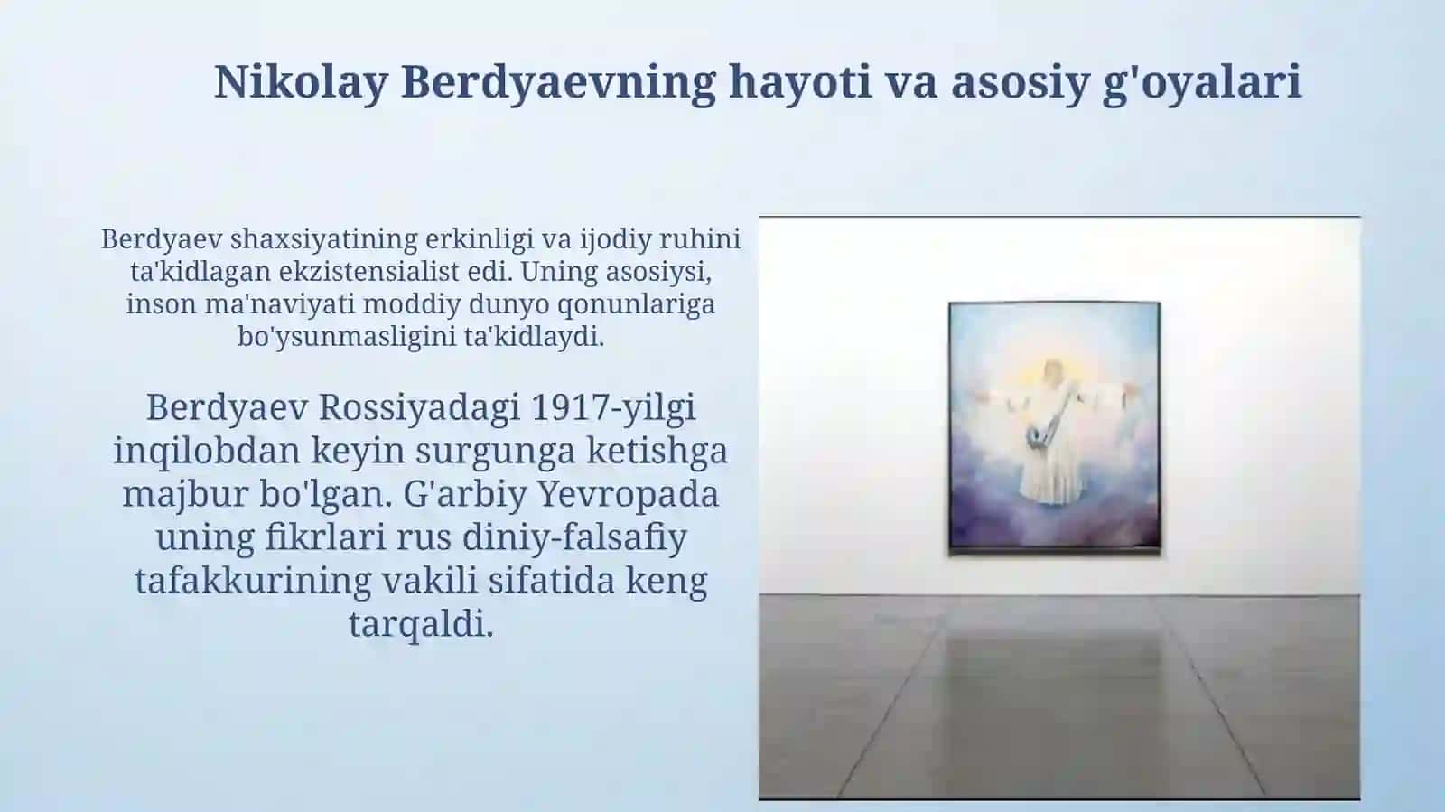 Din va hurfikrililik mavzusi berdyaevning diniy hurfikrililik haqidagi g'oyalari g'azoliy g'oyalari 4