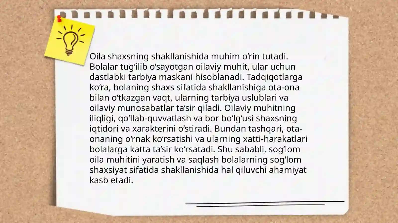Shaxs shakillanishi va rivojlanishda tarbiyaning õrni 4