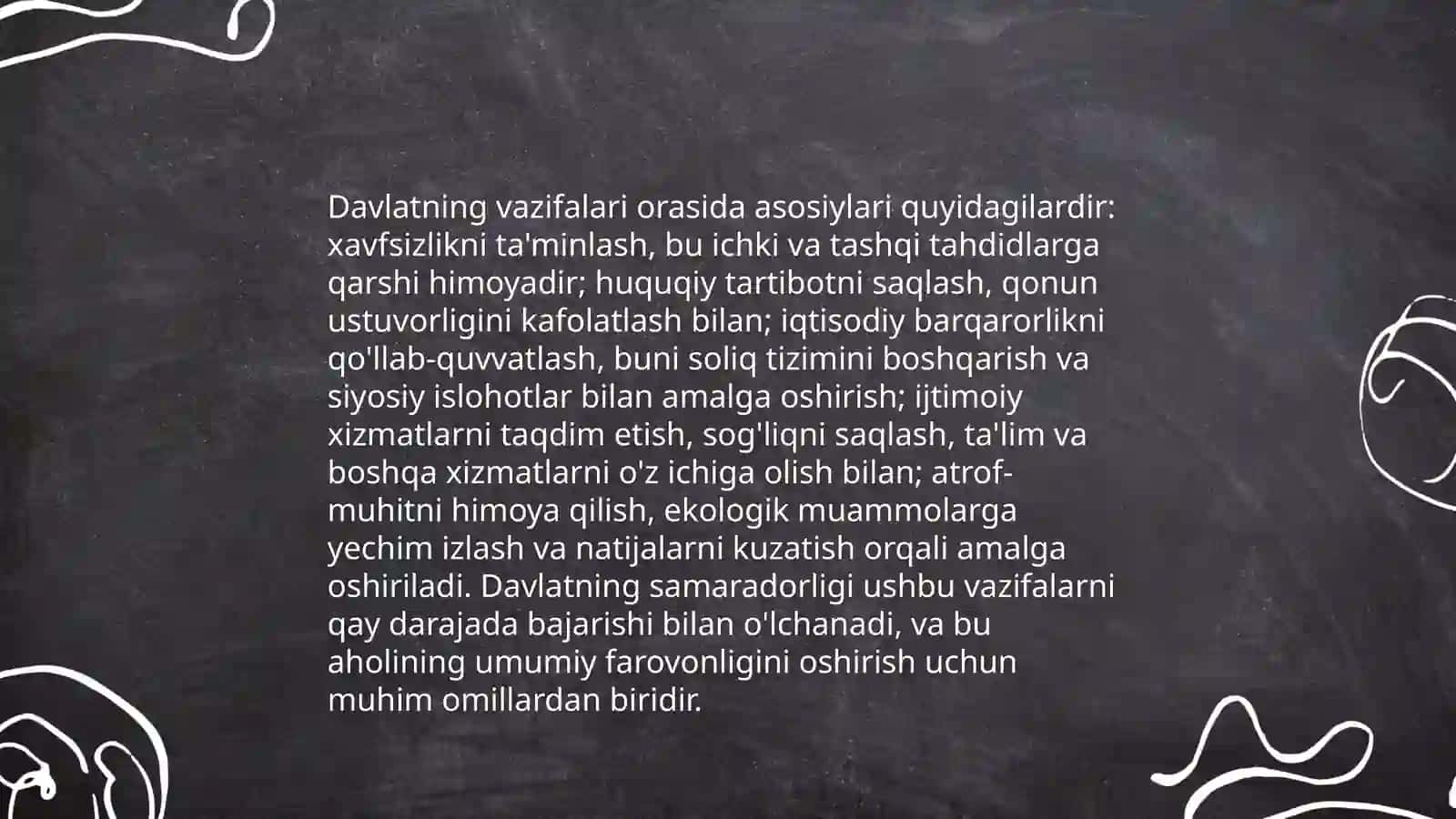 Davlatchilikning shakillanish asoslari 4