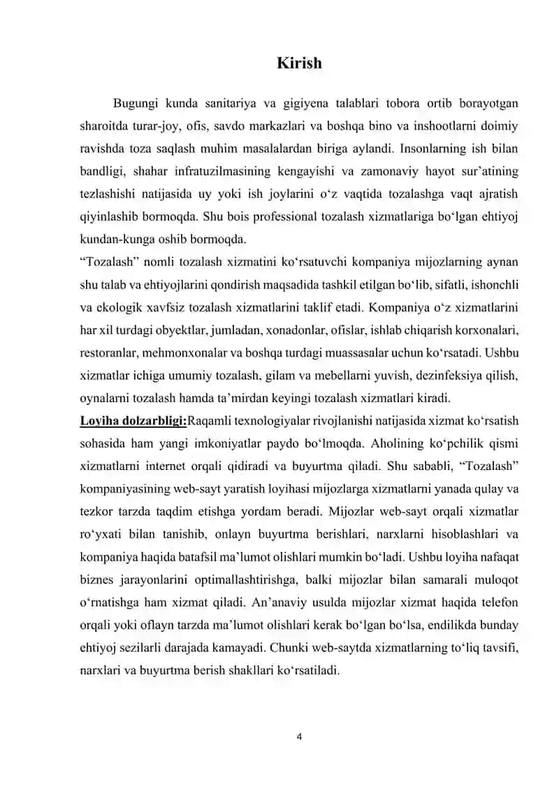 kurs ishi yoki individual loyha ishi 4