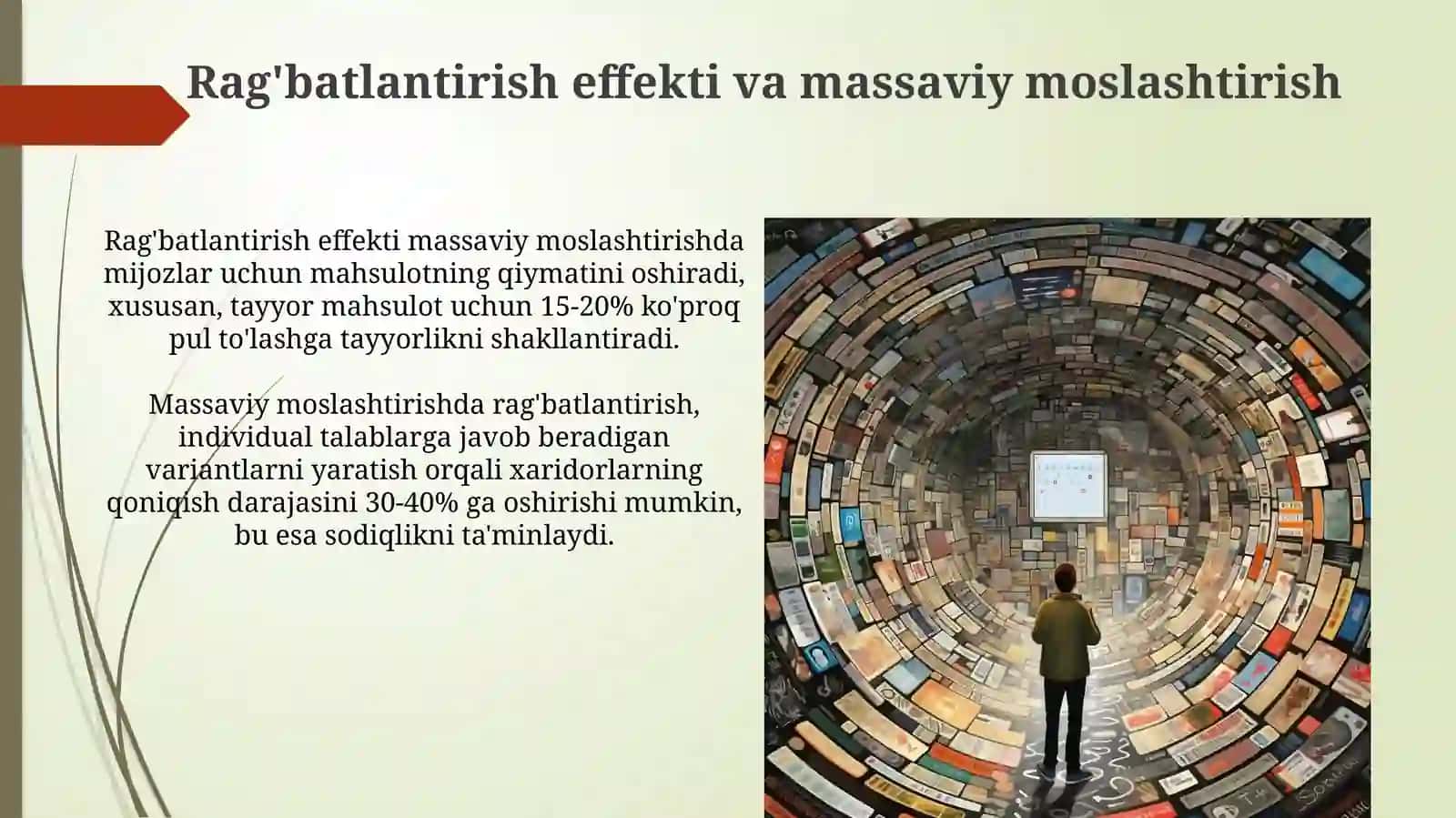 Massaviy moslashtirish 4