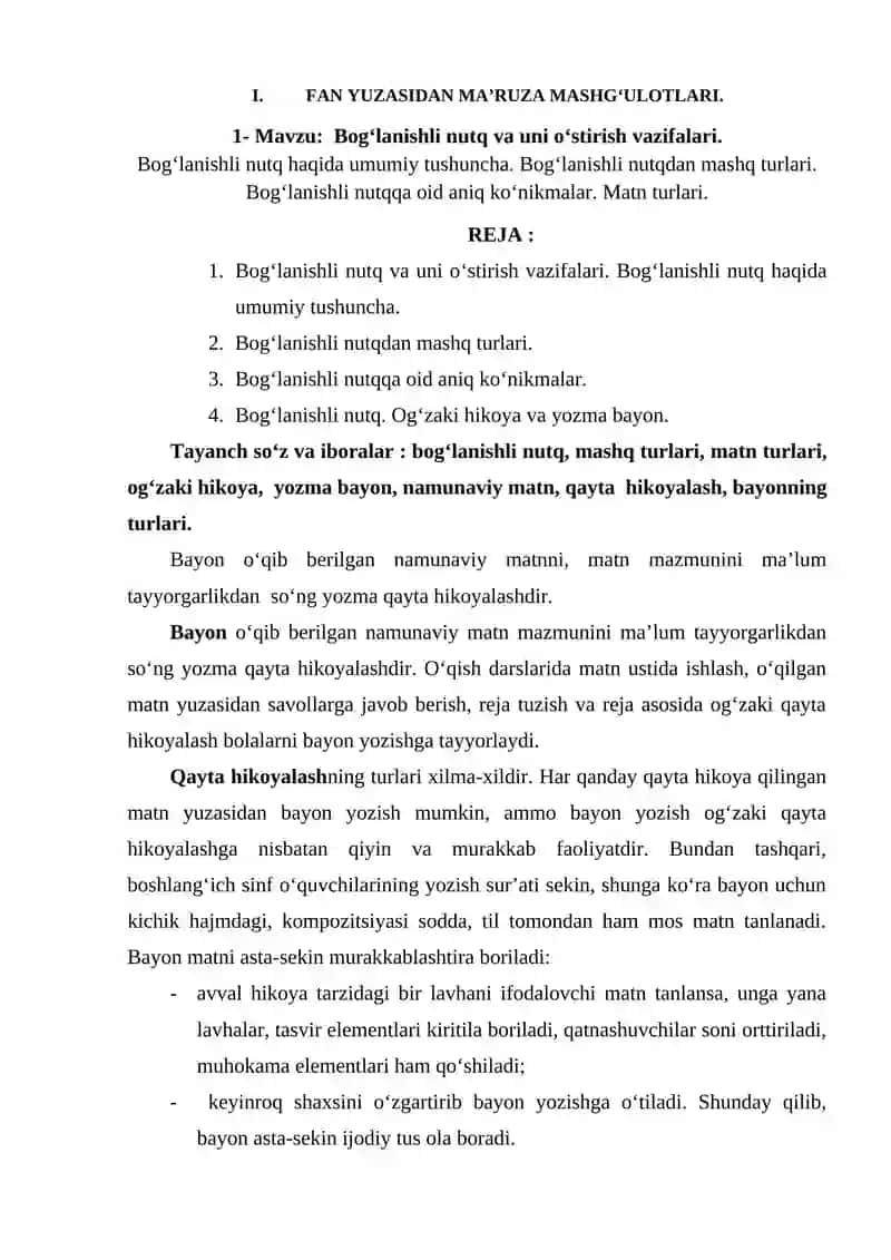 ONA TILI O‘QITISH METODIKASI 4