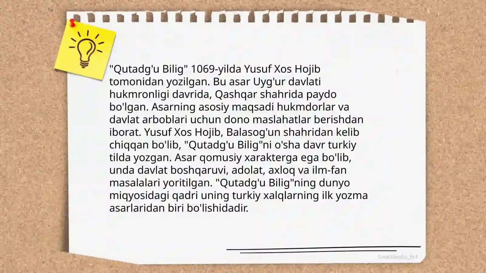 Yusuf xos hojib (21 asr ) “Qutadg’u bilig” 4