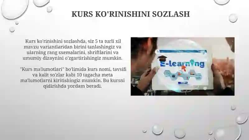 Moodle Kurs yaratish va uni sozlash 4