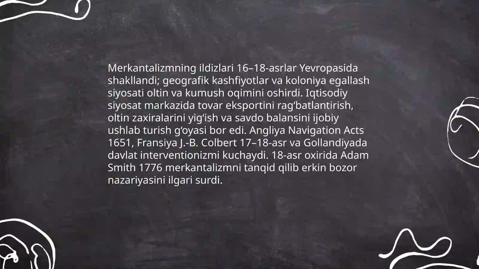 Merkantalizm tushunchasi va uning mohiyati va mazmuni 4