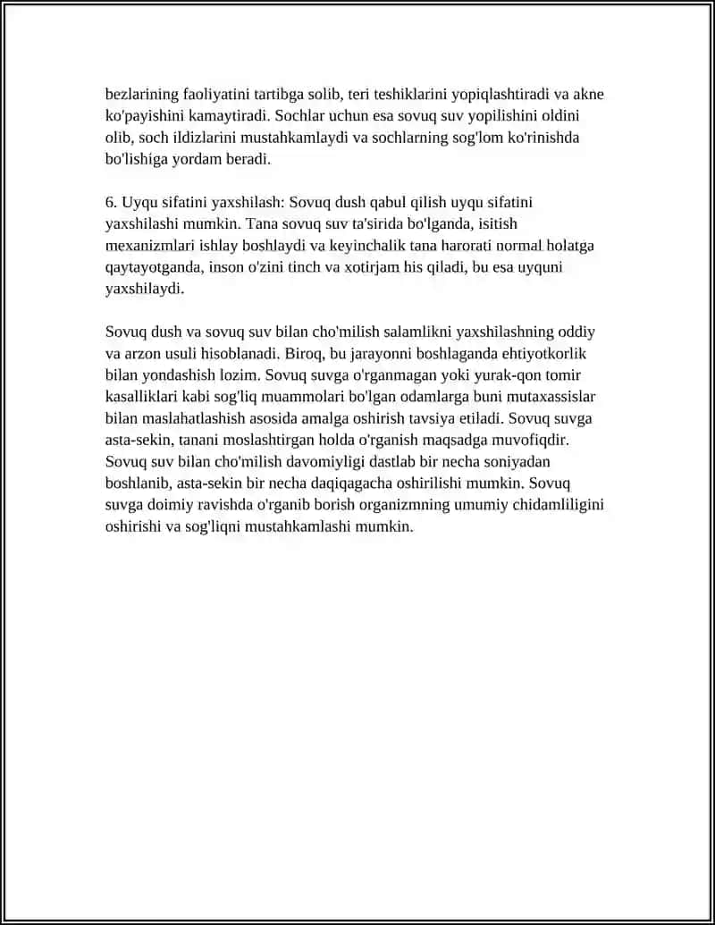 ODAM ORGANIZMINI CHINIQTIRISH USULLARI 4