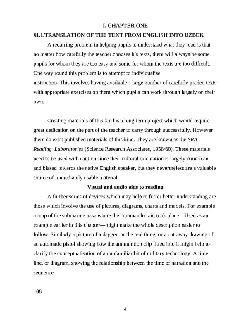 Using Visual Aids as a Motivational Tool in Enhancing Students’ Interest in Reading Literary Texts 4