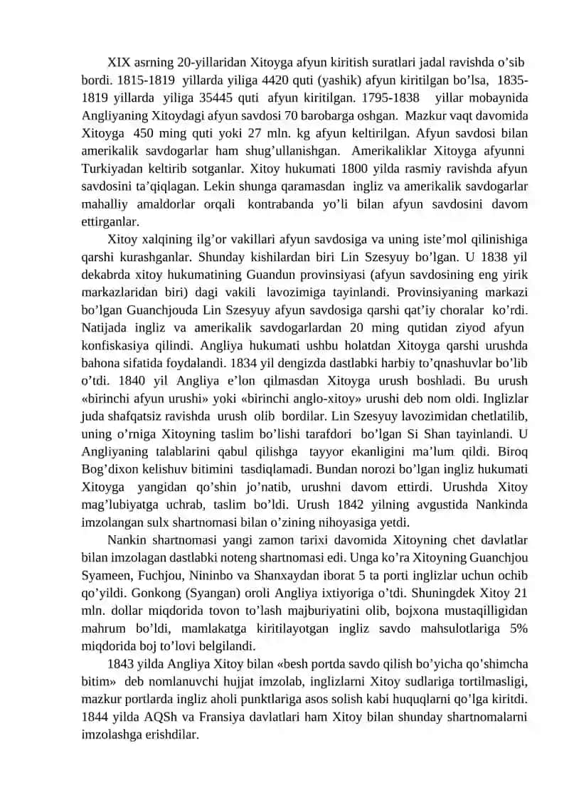 XVII ASR IKKINCHI YARMI – XIX ASR 70-YILLARIDA XITOY, YAPONIYA, HINDISTON, USMONIYLAR IMPERIYASI 4