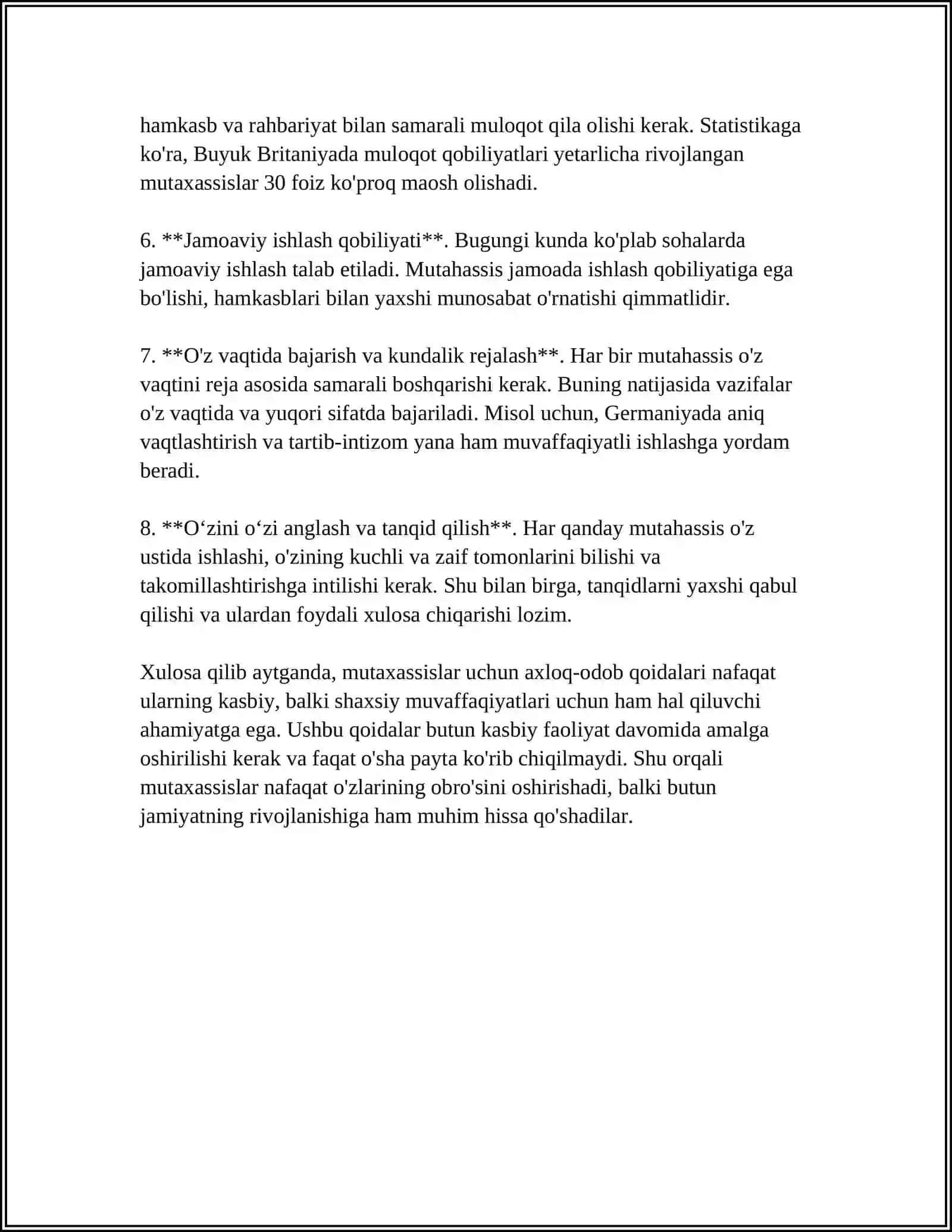 MUTAHASISNING ODOBI VA NUTQI 4