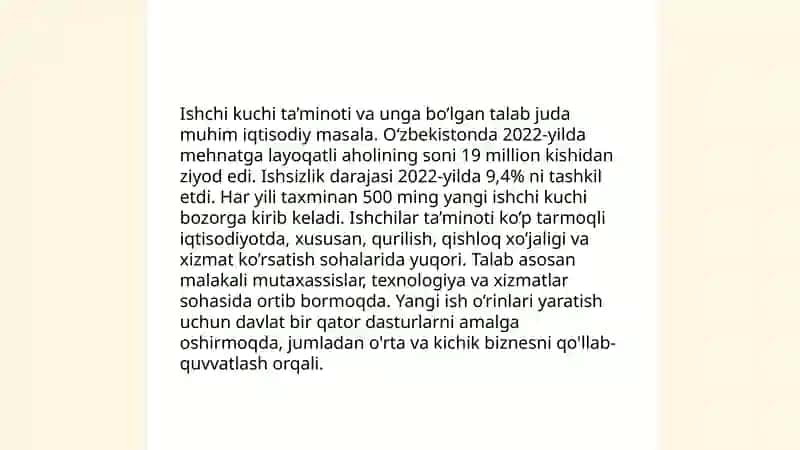 Mehnat bozori va korxonalarda mehnat resurslaridan foydalanish 4