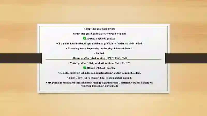Bir modeldan boshqa modelga o`tkazish algoritmlari 4