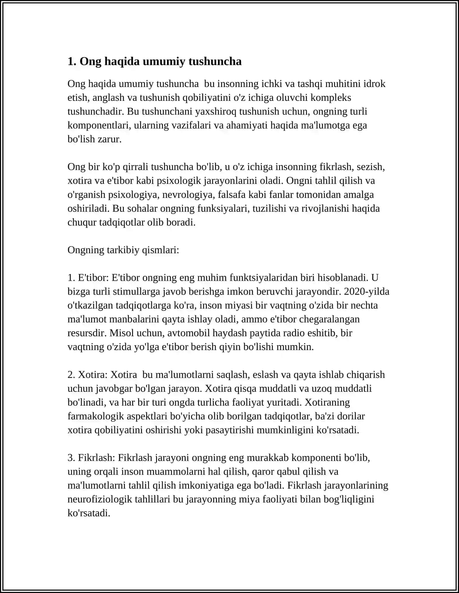 ONG HAQIDA TUSHUNCHA VA UNING XOSSALARI 4