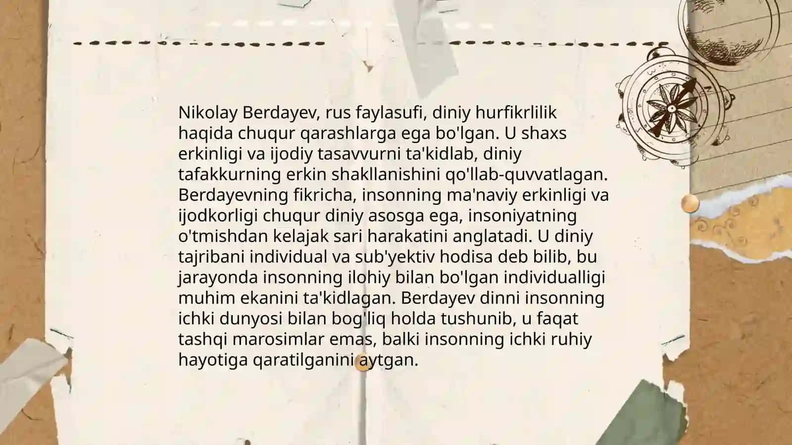 Din va hurfikrlilik (Berdayevning diniy hurfikrlilik haqidagi gʻoyalarini Gʻazzoliy gʻoyalari bn qiyoslash) 4
