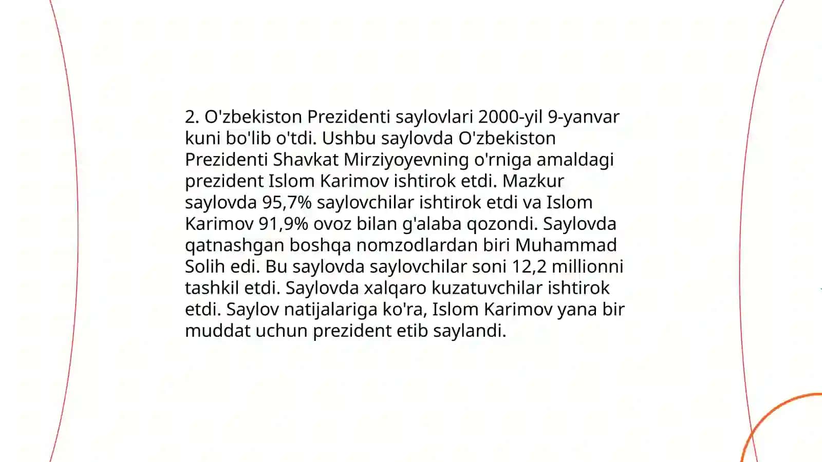 O'zbekiston Respublikasi Prezidenti 4