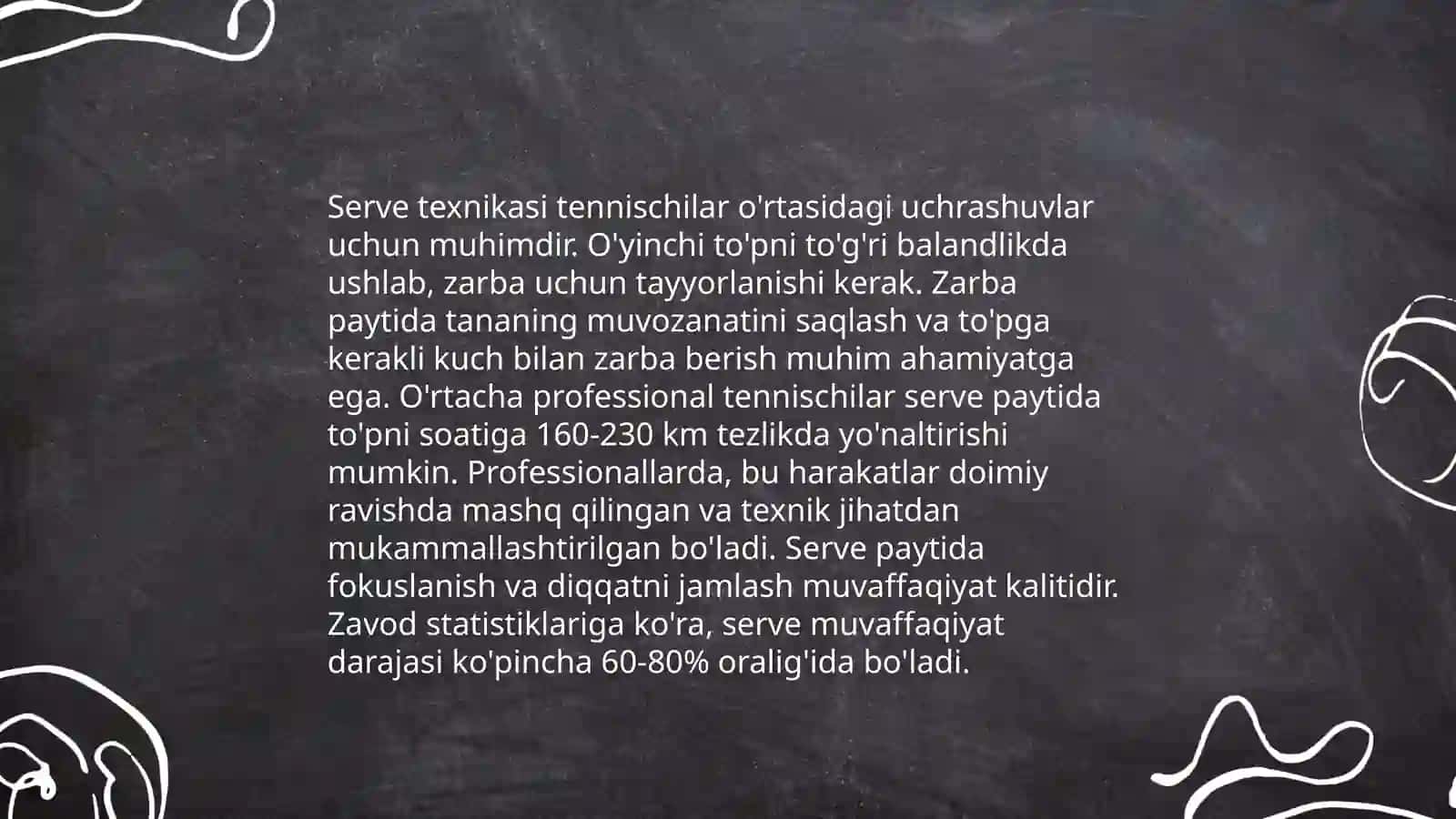 Voleybol oʻyini texnikasini örganish 4