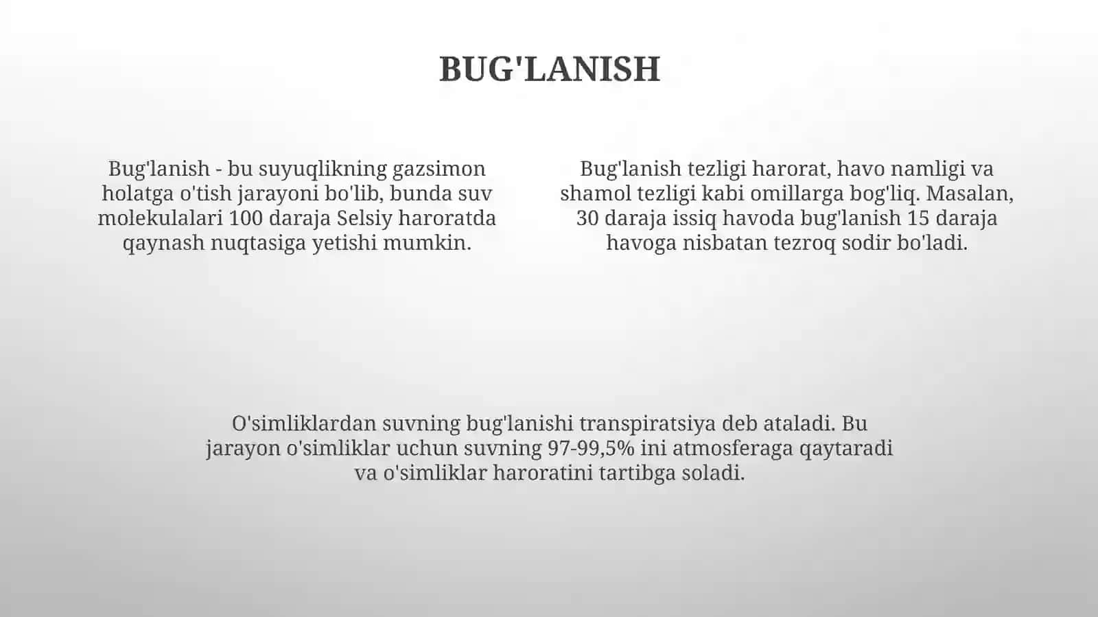 Tabiatda suvning aylanishi 4