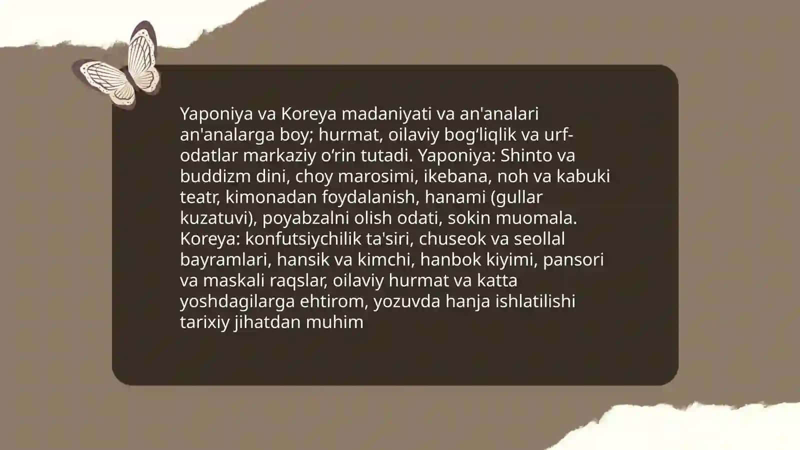 Yaponiya va Koreya 4