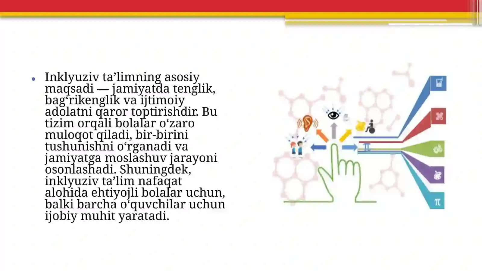 O’zbekiston resbublikasida inkulizivtalimni yo'lga qo'yish 4