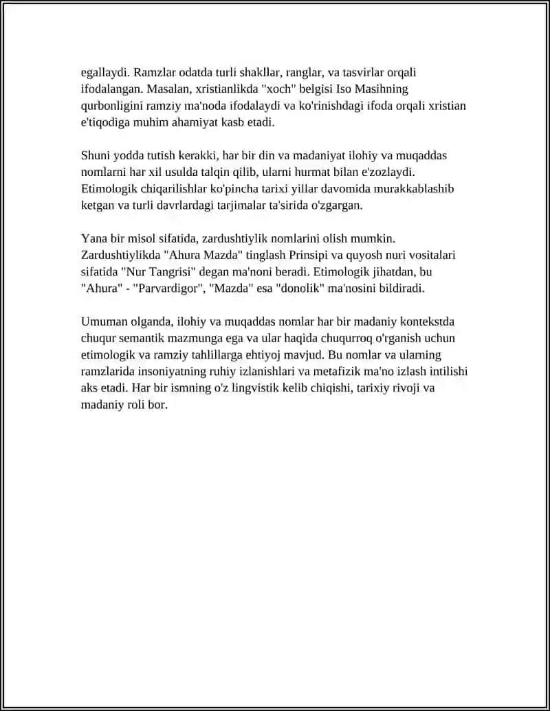 DINIY VA MUQADDAS NOMLARNI KELIB CHIQISHI RAMZLARI BILAN BIRGA 4
