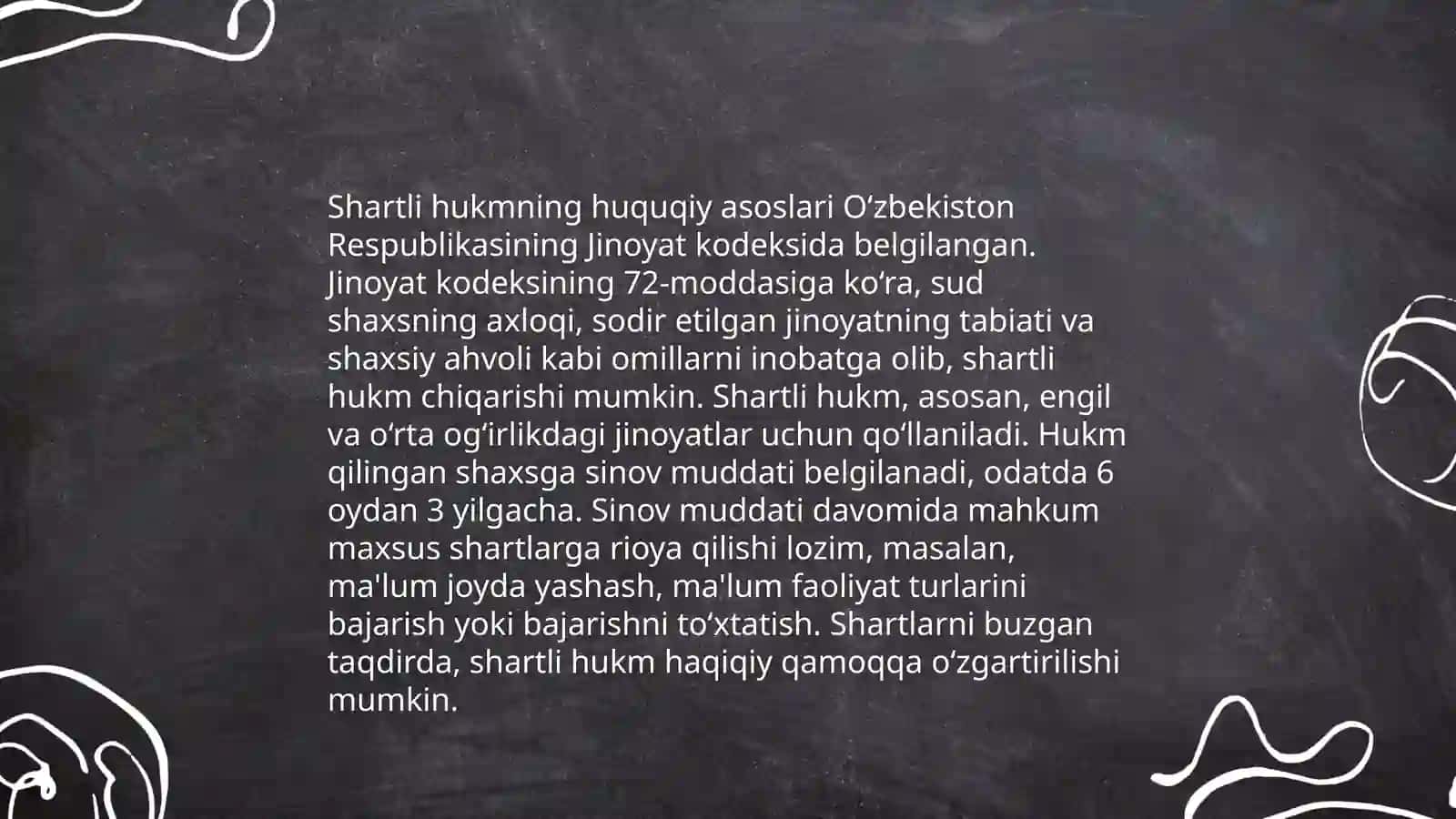 Shartli hukm qilish tartibi va asoslari 4
