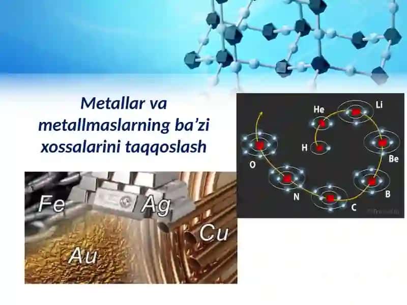 Metallmaslar va metallar 4