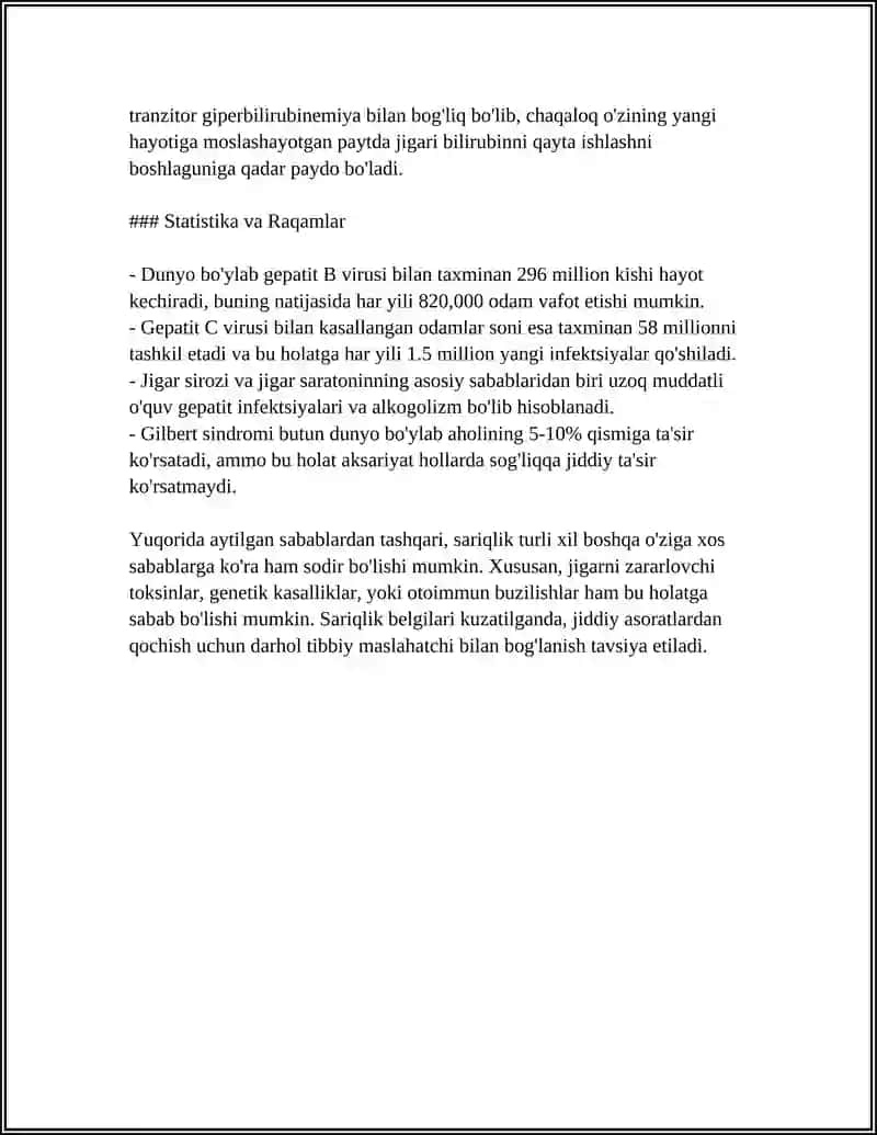CHAQALOQLARDA SARIQLIK 4