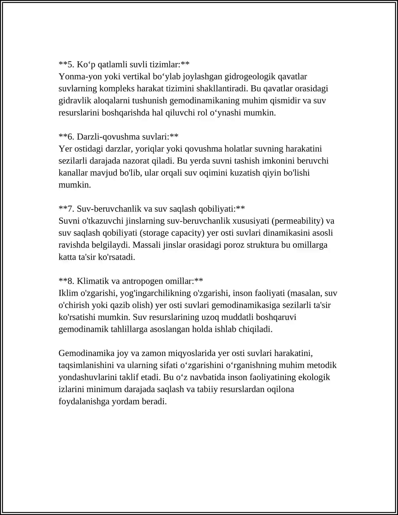 GEMODINAMIKA BUZULISHI, TO‘LAQONLILIK, KAMQONLILIK 4