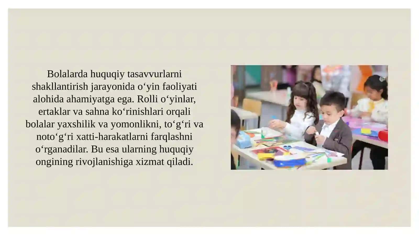 Maktabgacha yoshidagi bolalarga huquqiy tarbiya berish 4