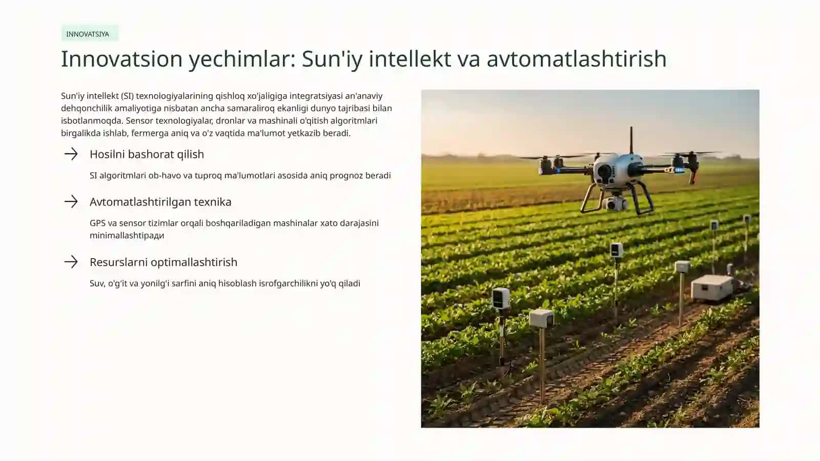 Qishloq xo'jaligi texnikalaridan foydalanish samaradorligini oshirish istiqbollari 4