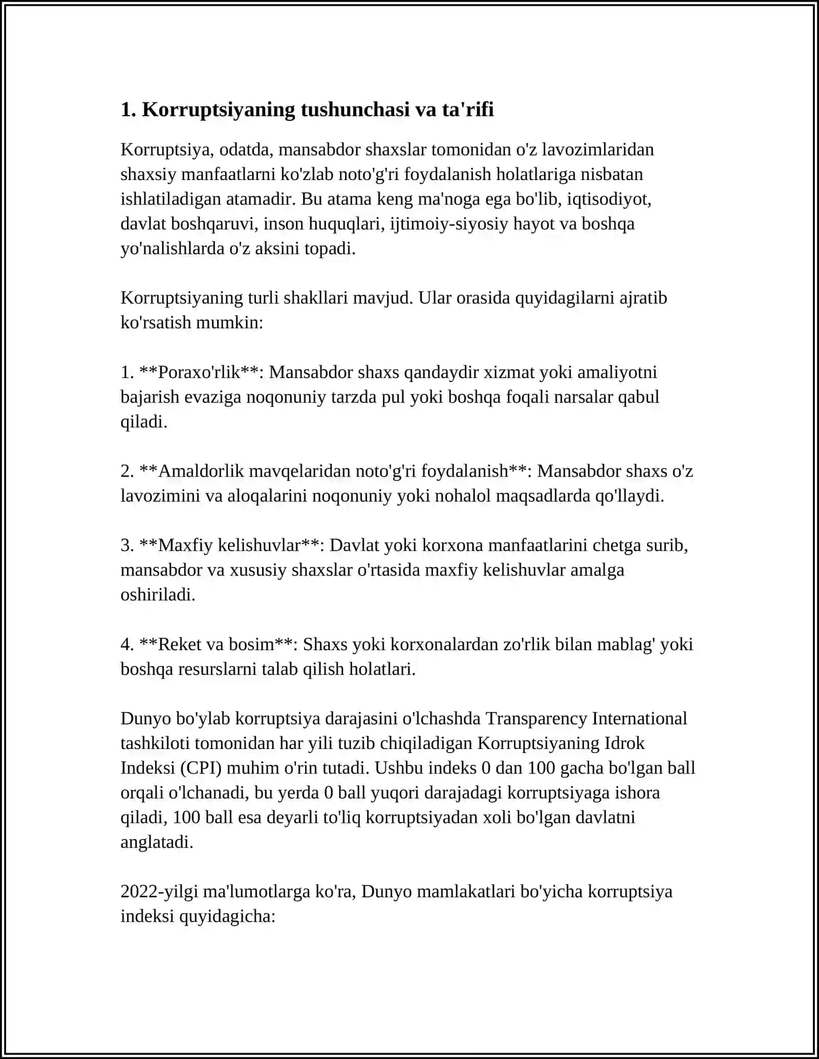 KORRUPSIYA TUSHUNCHASI VA UNING MAZMUNI MOHIYATI 4