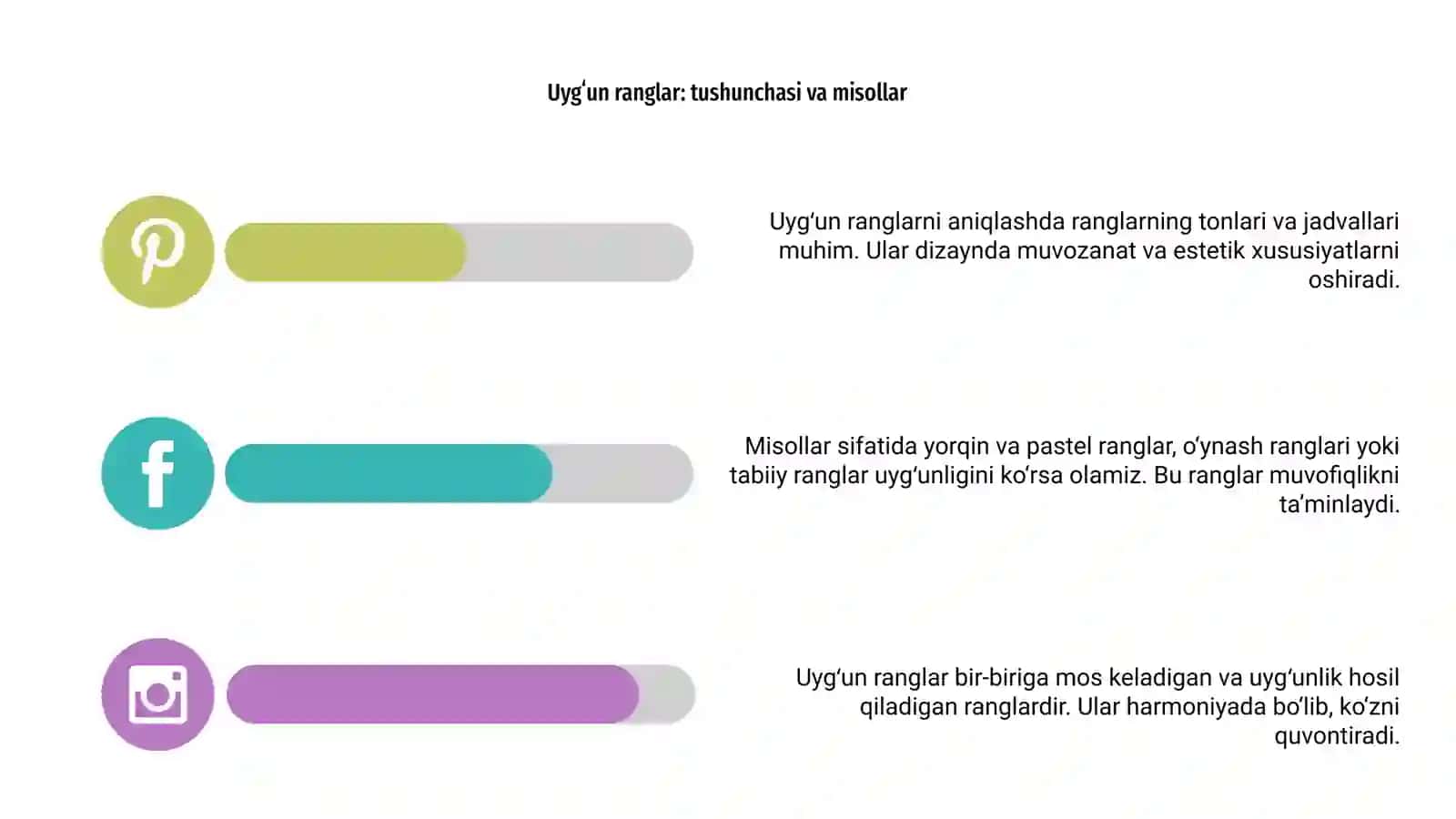 Ranglar uygʻunligi va kontrasti haqida bolalarni tushunchalarga ega qilish 4