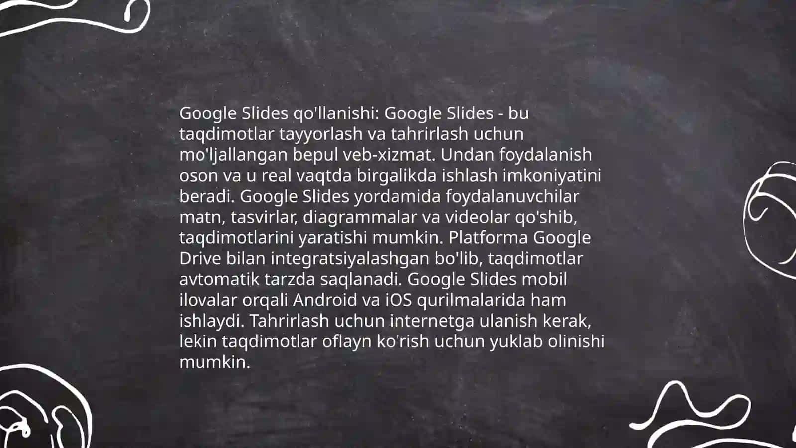 Microsoft PowerPoint imkoniyatlari 4