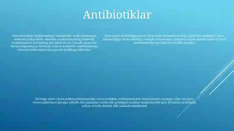 Оziq-Оvqаt Mаhsulоtlаrining Chorvachilikda Qo’Llaniladigan Moddalar Bilan Ifloslanishi 4